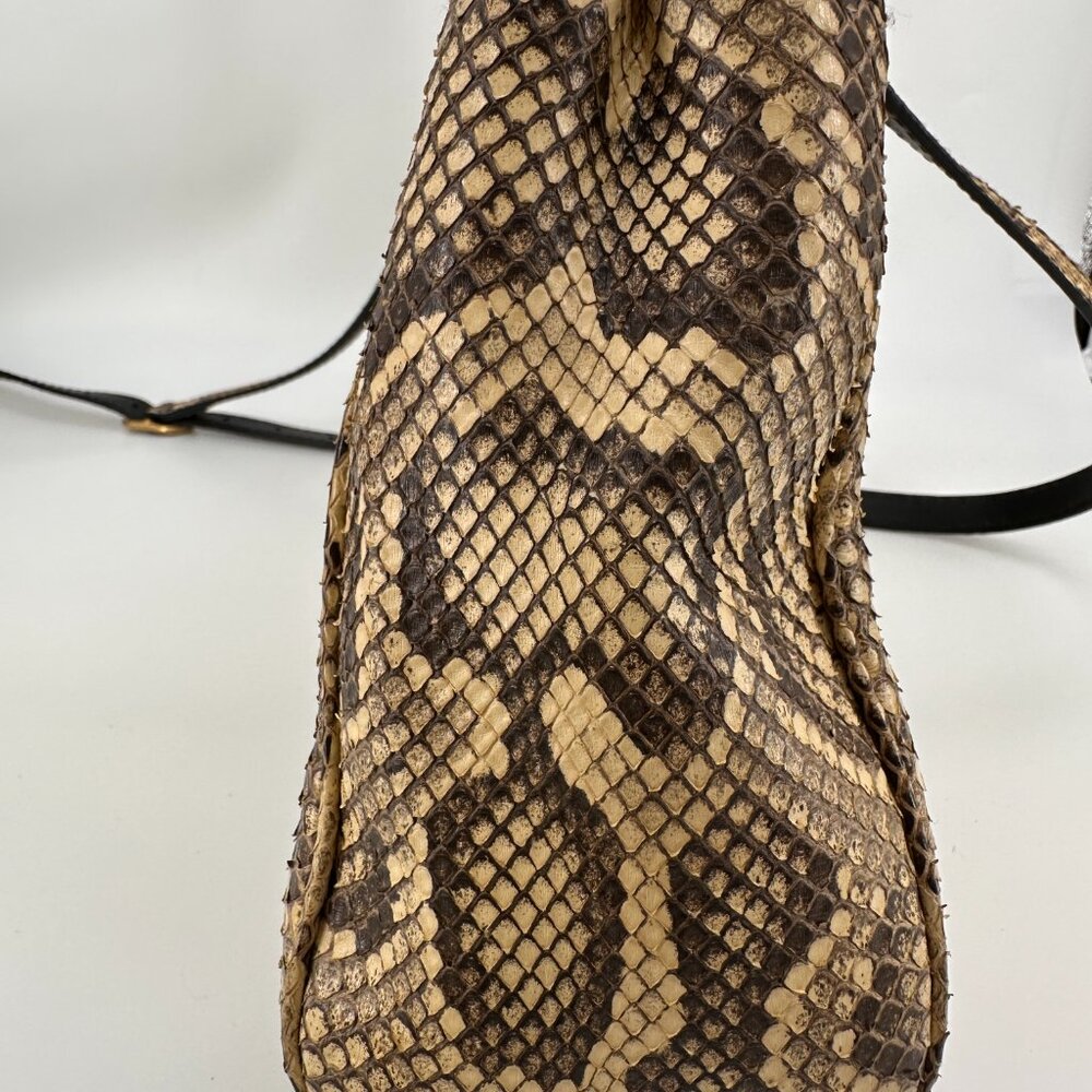 Gucci Medium Python Re(Belle) Handle Bag - image 5